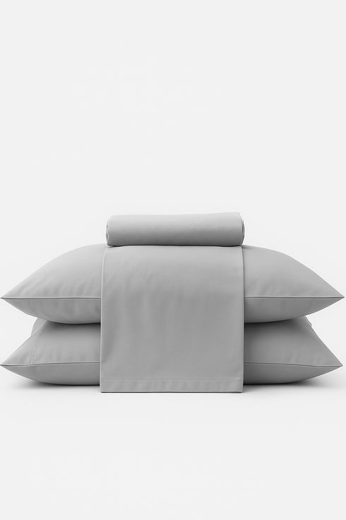 Gri Yastık Kılıfı Seti