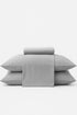 Gri Yastık Kılıfı Seti
