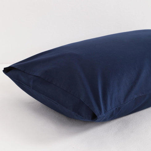 Lacivert Yastık Kılıfı Seti