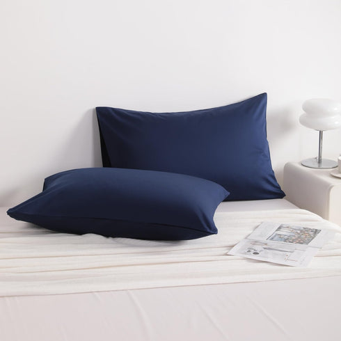 Lacivert Yastık Kılıfı Seti