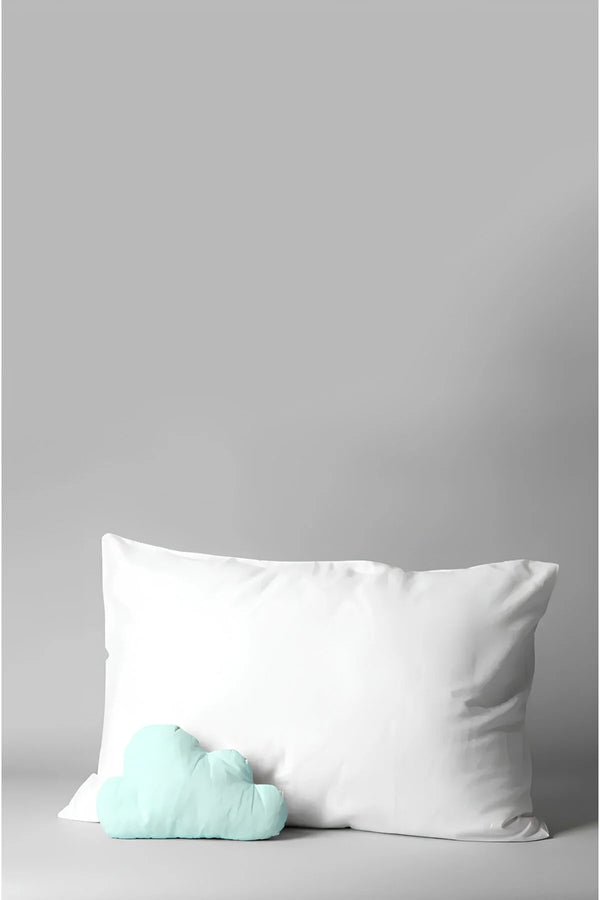 Premium Pamuklu Bebek Yastığı 1-4 Yaş Saf Silikon Dolgulu 35x45 255gr - Premium Quality Baby Pillow