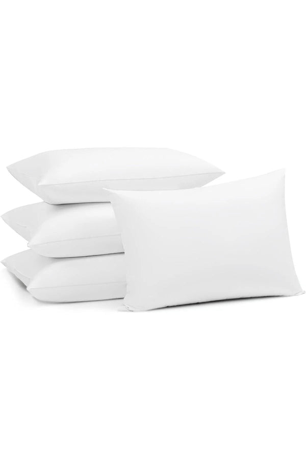 Avangard 4 Adet Silikon Yastık Otel Yastığı Ultra Dolgun Micro Saten Kumaş 50x70 cm 800GR