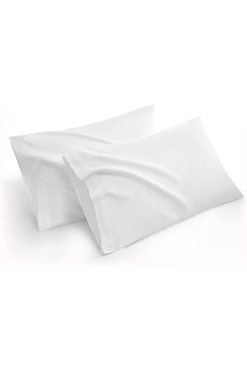 Iz Premium 2li Set Beyaz Bebek Yastık Kılıfı 35x45 %100 Pamuklu Kapaklı - Baby Pillow Cover