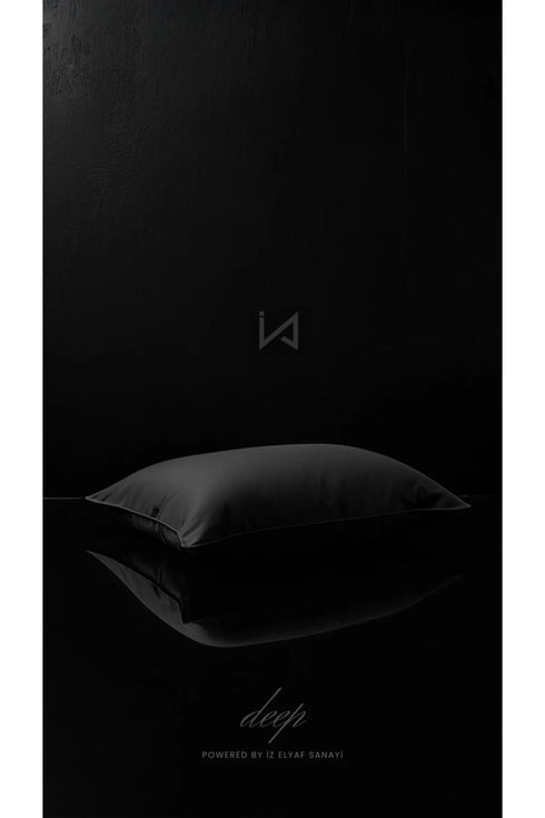 Deep Touch Hipoalerjenik Siyah Uyku Yastığı - Triple Tarama %100 HCS Dolgu - 650 GR - 50x70 CM