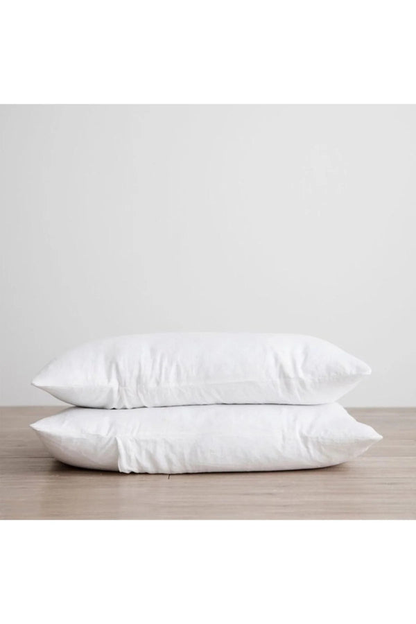 Autmn Selection Doğal Pamuk Beyaz Yastık Kılıfı Seti (50x70 2 Adet)