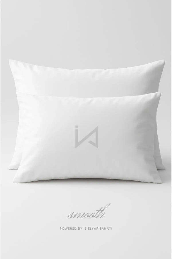 2 Adet | Premium Smooth Kirlent Iç Yastığı | %100 Orijinal Silikon Dolgu | Dikdörtgen Koltuk Yastığı