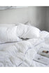 Iz Premium Salash Beyaz Tek Kişilik Pamuklu Nevresim Takımı 160x220 - Premium Quality Duvet Cover