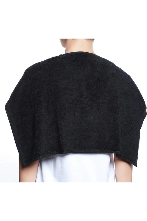 Siyah Spor Havlusu 50x90 El ve Yüz Havlusu %100 Pamuklu Micro Cotton BLCK V2 Gece Siyahı