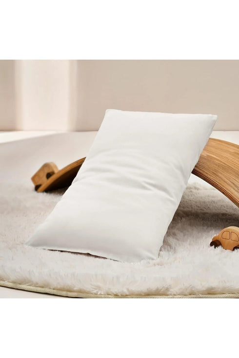 Premium Pamuklu Bebek Yastığı 1-4 Yaş Saf Silikon Dolgulu 35x45 255gr - Premium Quality Baby Pillow