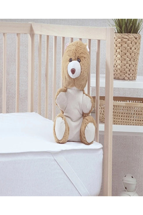 Pamuklu Sıvı Su Geçirmez Bebek Yatak Alezi Antibakteriyel Dört Kenar Lastikli 1.kalite 70x140