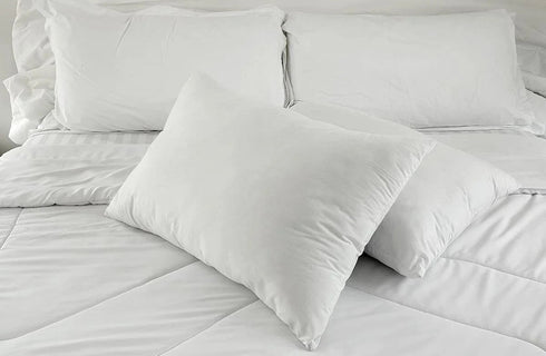 4 Adet Otel Yastığı Silikon Yastık 50x70 Saf Silikon Elyaf Dolgulu Yüksek Kalite Uyku Yastığı