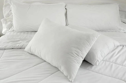 2 Adet Nonwonen Kumaş Silikon Yastık 50x70 Saf Silikon Dolgulu Yüksek Kalite Uyku Yastığı