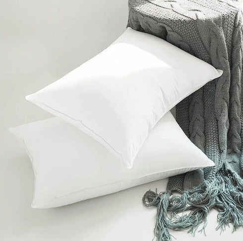 4 Adet Otel Yastığı Silikon Yastık 50x70 Saf Silikon Elyaf Dolgulu Yüksek Kalite Uyku Yastığı