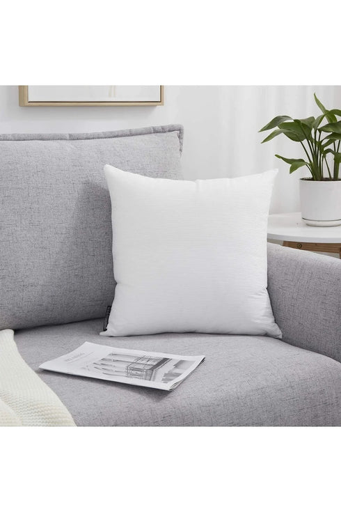 Premium Kare Kirlent Iç Yastığı 40x40 Cm Antibakteriyel 1. Kalite 350gr - 40x40 Throw Pillow