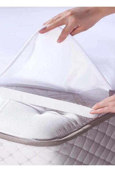 Eco Pro Su Sıvı Geçirmez Yatak Alezi Micro Fiber 4 Köşe Lastikli Yatak Koruyucu 4 Mevsim