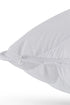 2 Adet Kapitoneli Fermuarlı Beyaz Renk Yastık Koruyucu Alez 50x70 Cm