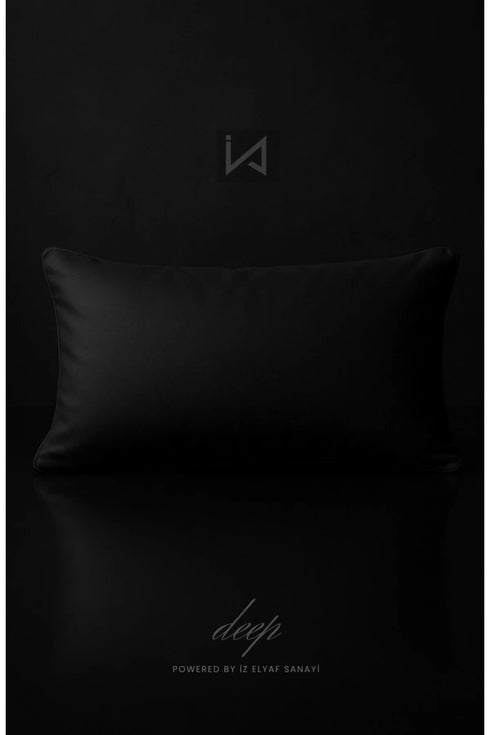 Deep Touch Hipoalerjenik Siyah Uyku Yastığı - Triple Tarama %100 HCS Dolgu - 650 GR - 50x70 CM