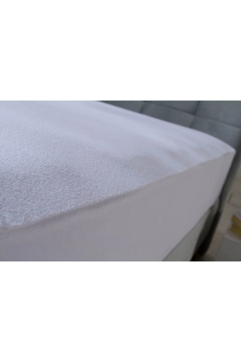 Fitted Tek Kişilik Sıvı Geçirmez Yatak Alezi Koruyucu 90x200