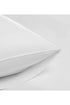 Iz Premium 2li Set Beyaz Bebek Yastık Kılıfı 35x45 %100 Pamuklu Kapaklı - Baby Pillow Cover