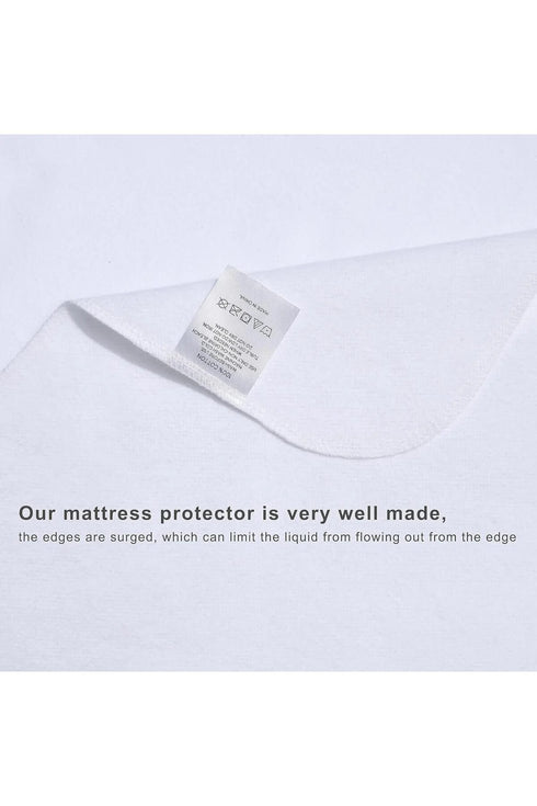 Pamuklu Sıvı Su Geçirmez Bebek Yatak Alezi Antibakteriyel Dört Kenar Lastikli 1.kalite 70x140