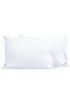 Iz Premium 2li Set Beyaz Bebek Yastık Kılıfı 35x45 %100 Pamuklu Kapaklı - Baby Pillow Cover