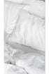Iz Premium Salash Beyaz Tek Kişilik Pamuklu Nevresim Takımı 160x220 - Premium Quality Duvet Cover