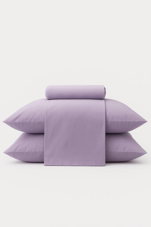 Lila Yastık Kılıfı Seti
