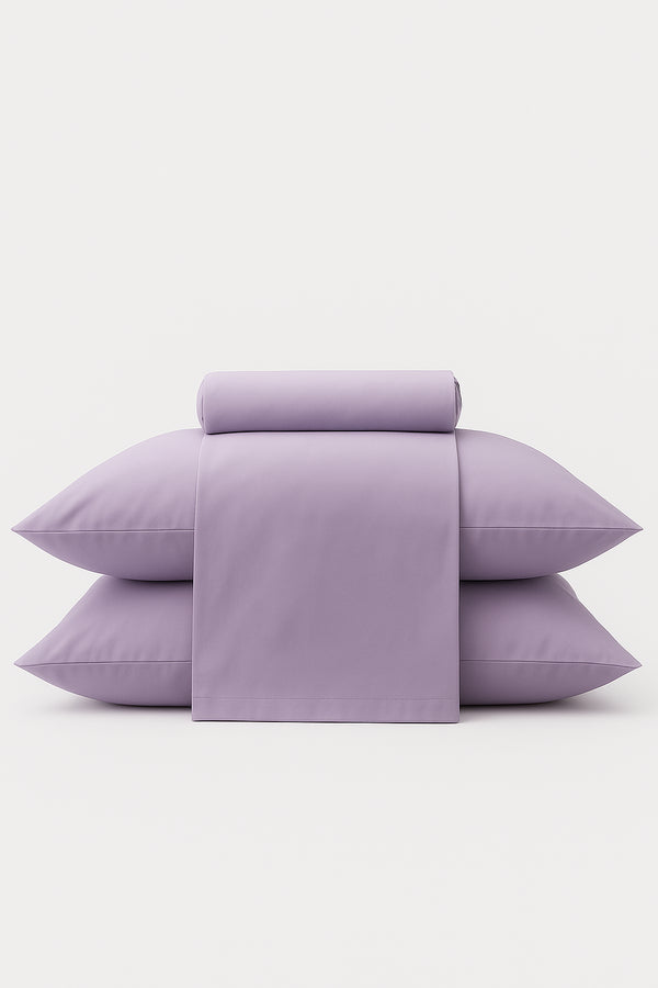 Lila Yastık Kılıfı Seti