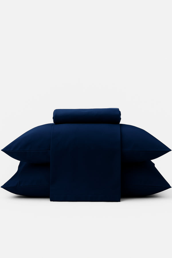 Lacivert Yastık Kılıfı Seti