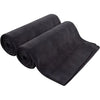 2li Set Siyah Spor Havlusu 50x90